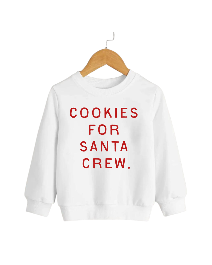 Cookies For Santa Crew Pullover SBG Co.