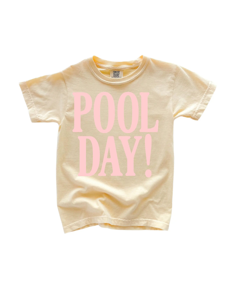 Pool Day! Girls + Boys Kids Tee Saved by Grace Co.