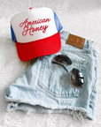 American Honey 🍯🇺🇸 Trucker Hat (Women/Youth Sizes Available)