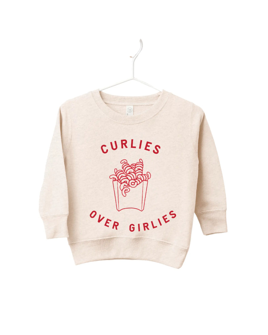Curlies over Girlies Pullover Saved by Grace Co.