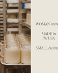 Girl Mama Soy Candle - Clear Jar - 9 oz (Wildflowers and Salt)