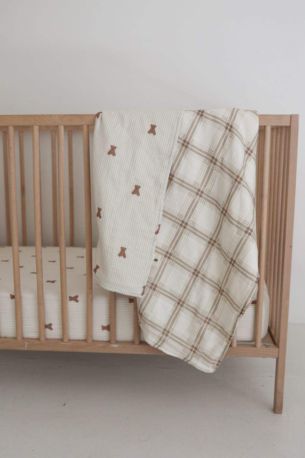 Muslin Quilt | Teddy &amp; Ellis Plaid forever french baby