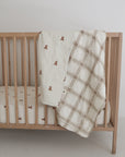 Muslin Quilt | Teddy & Ellis Plaid forever french baby