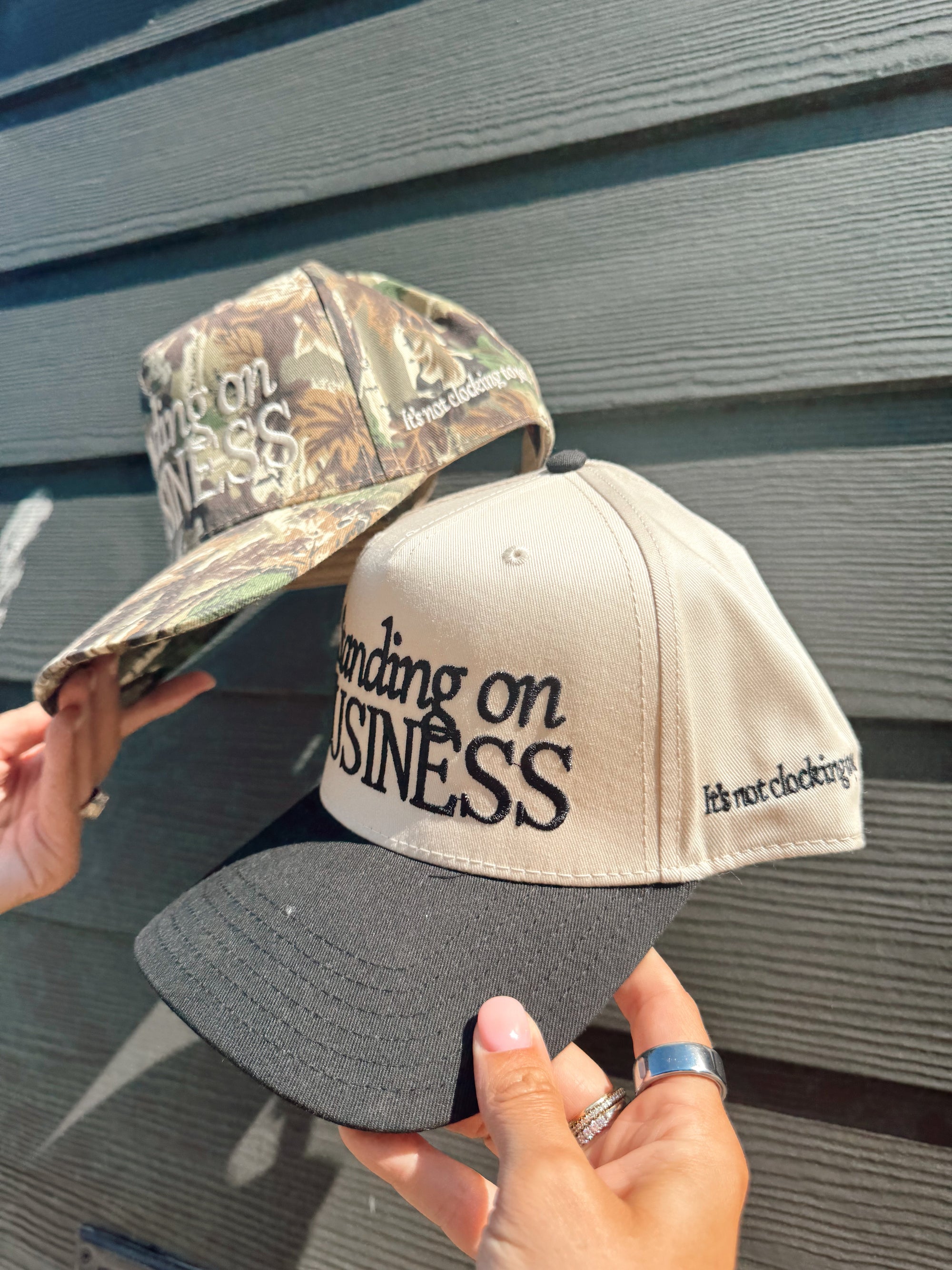Standing On Business Trucker Hat