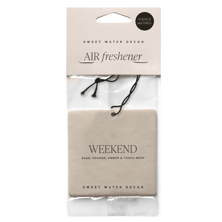 Weekend Hanging Air Freshener