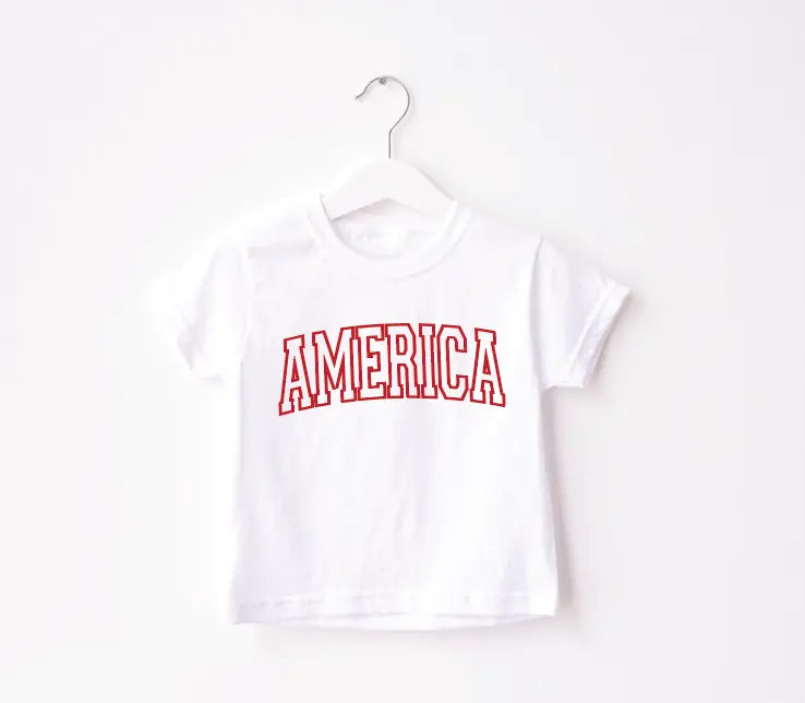 America Varsity Tee Saved by Grace Co.