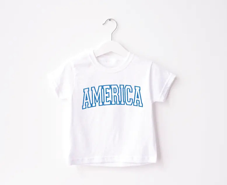 America Varsity Tee Saved by Grace Co.