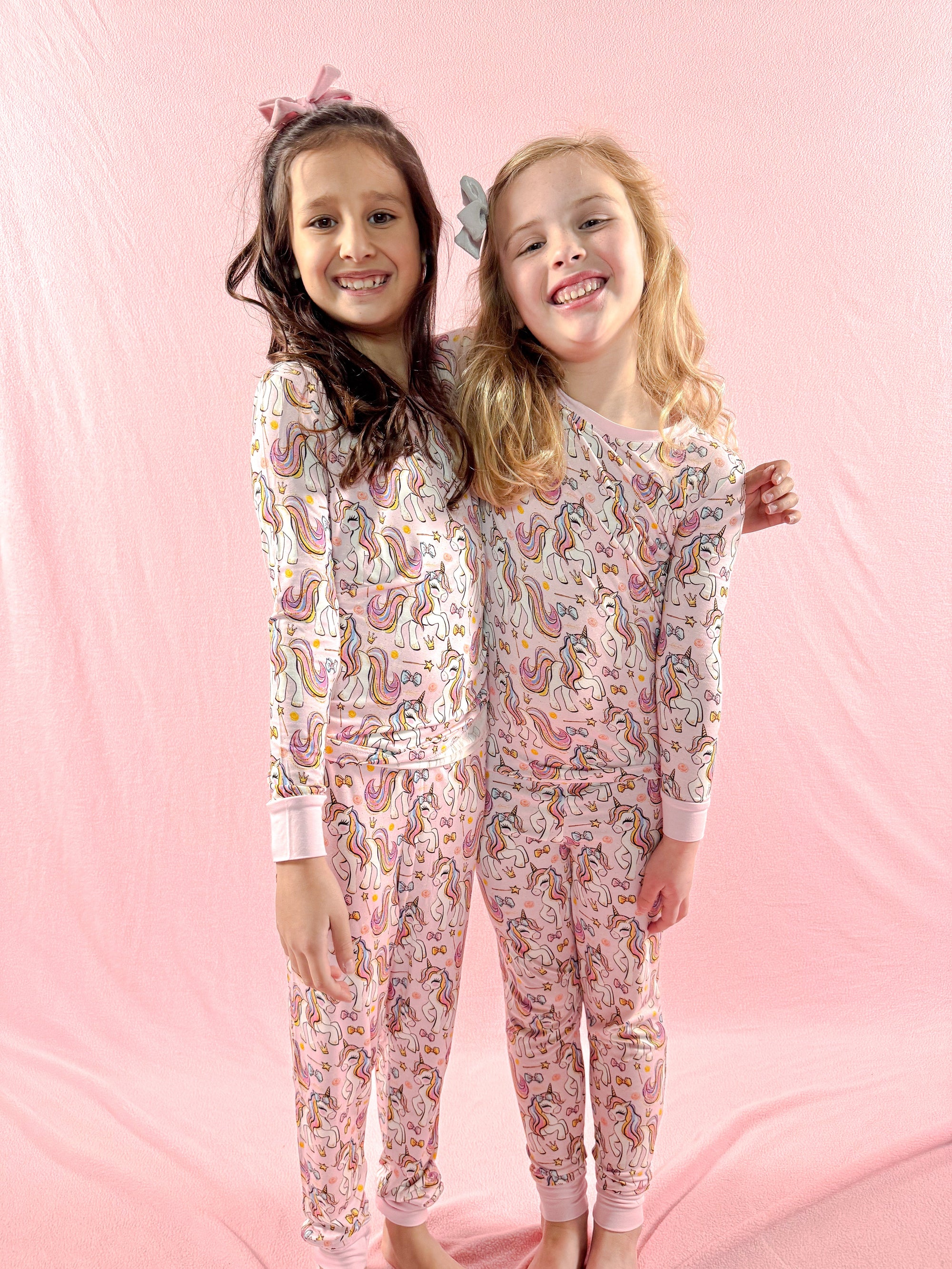 Pink Unicorn | Two-Piece Pajama Set