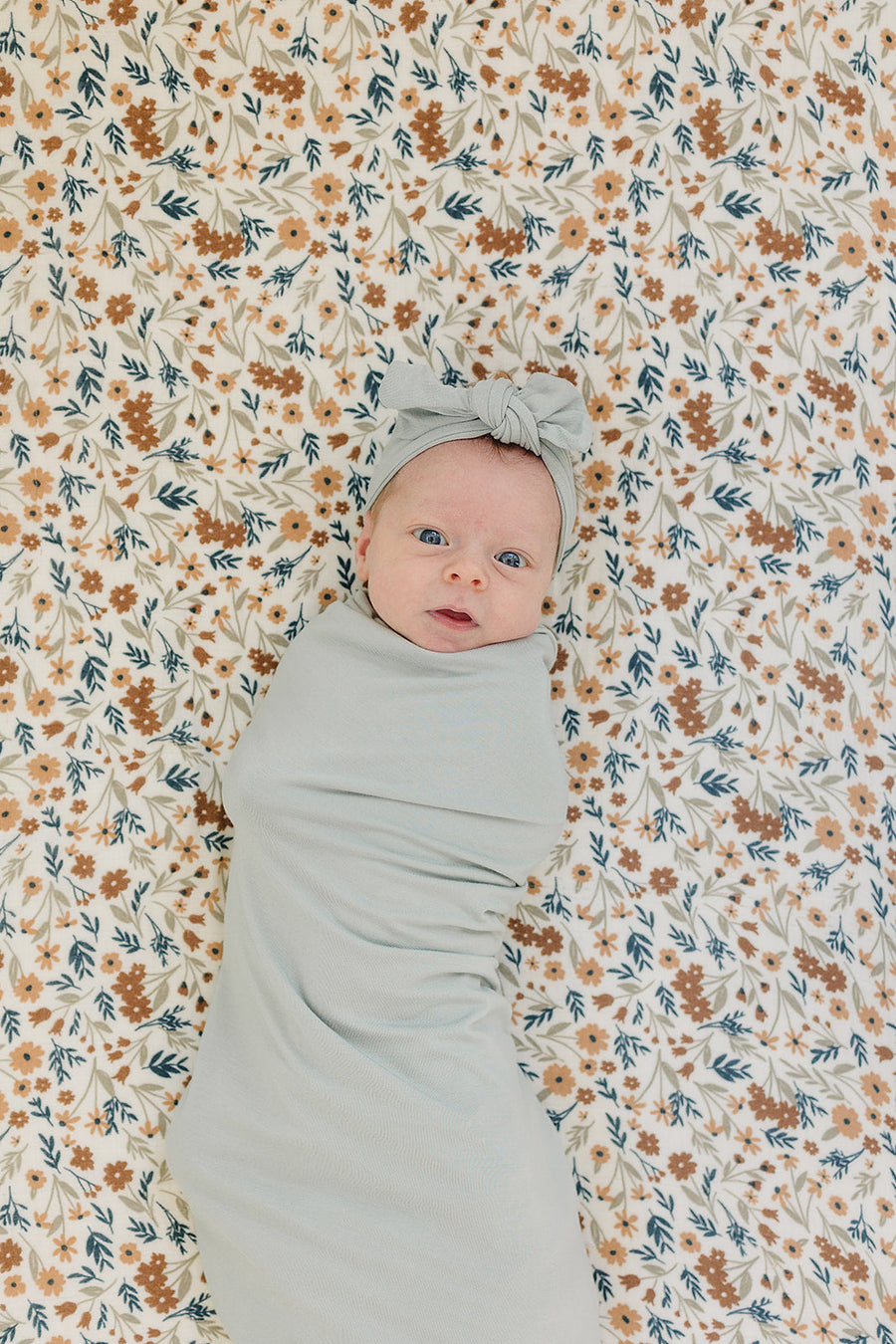 Sage Bamboo Head Wrap Mebie Baby