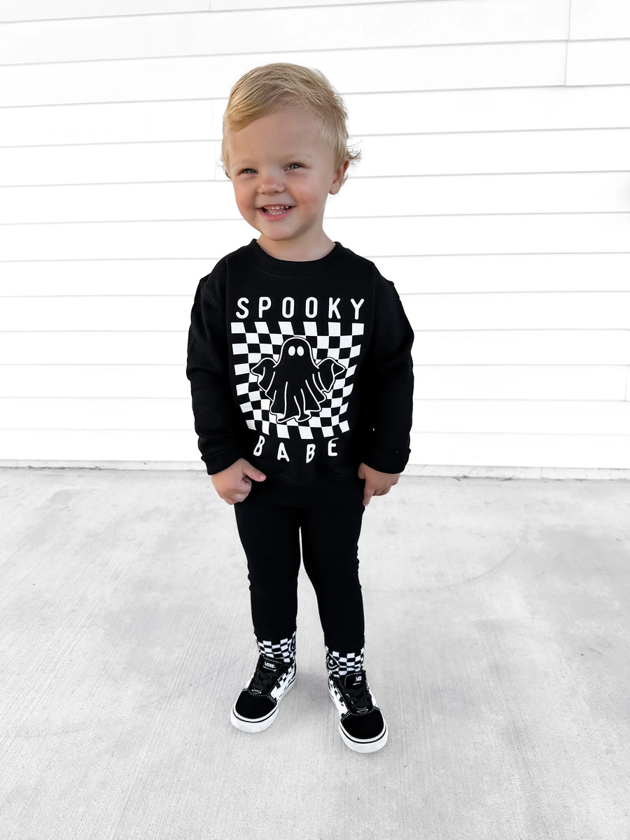 Spooky Babe Pullover Saved by Grace Co.