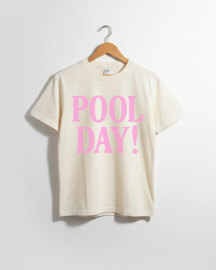 Pool Day! Girls + Boys Kids Tee Saved by Grace Co.
