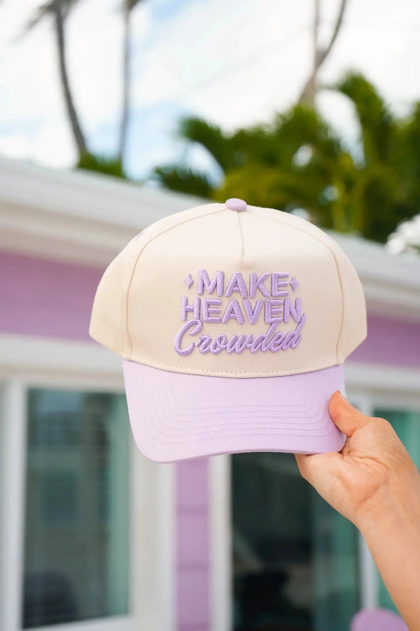 Make Heaven Crowded - Vintage Trucker Hat KenzKustomz