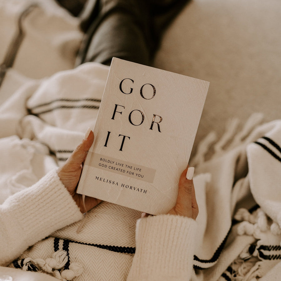 Go For It: 90 Devotions to Boldly Live the Life God Created for You Sweet Water Decor