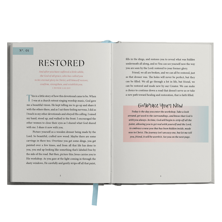 Embrace Your New Devotional Sweet Water Decor