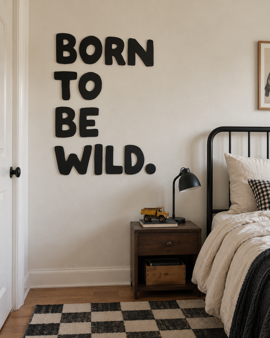 Born to Be Wild Wall Sign Saved by Grace Co.
