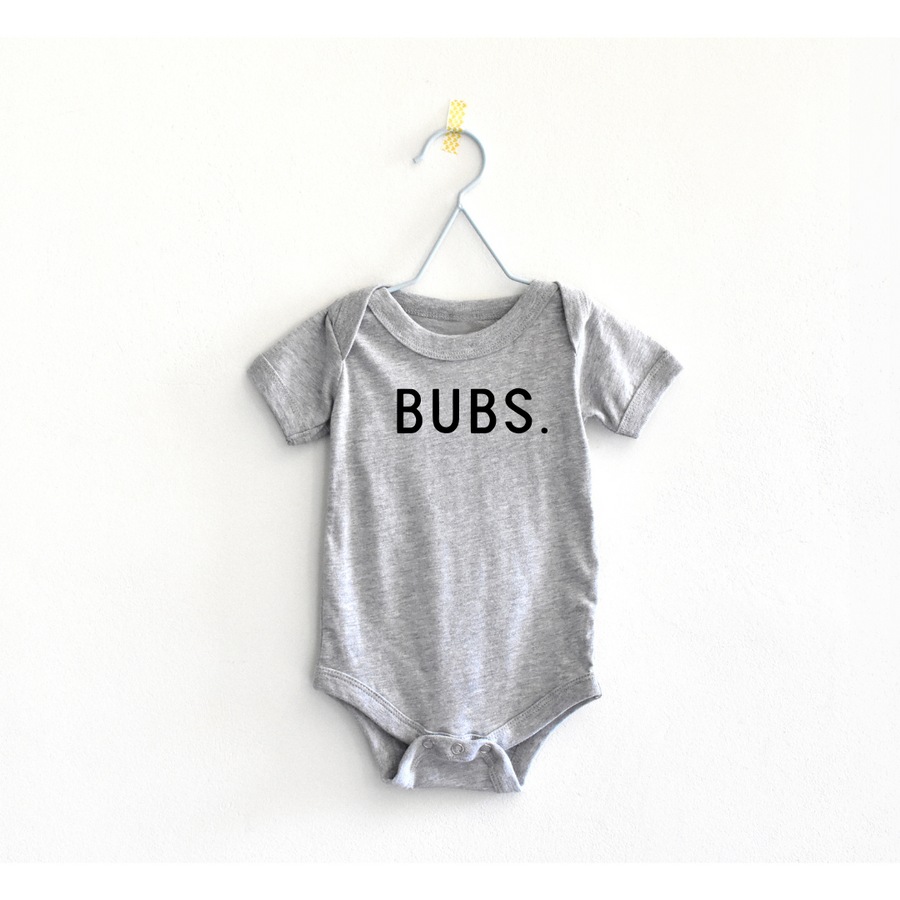 BUBS. Onesie