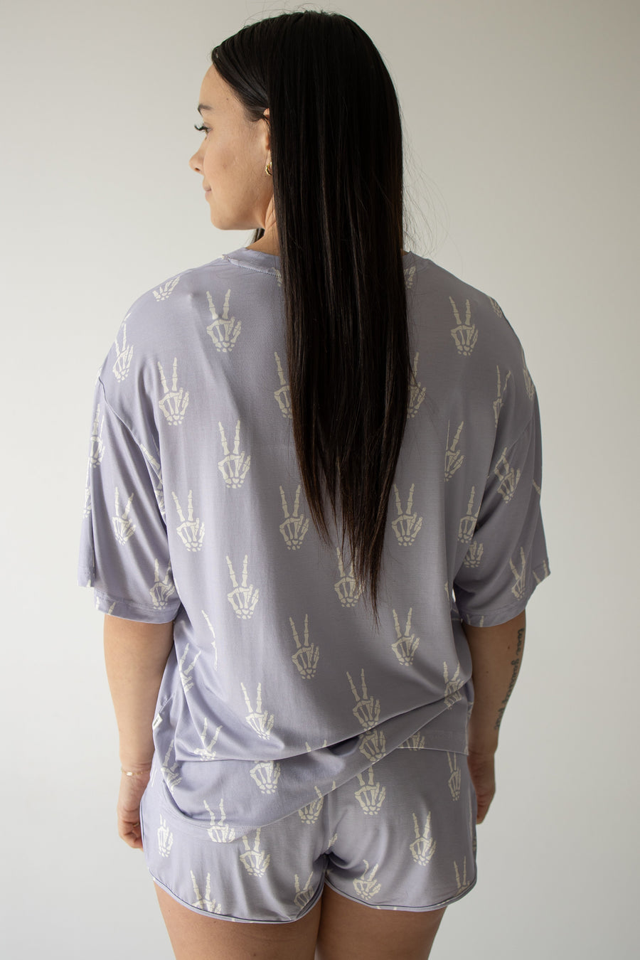 Women's Bamboo Short Set | Enchanted Skelly forever french baby