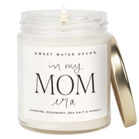 In My Mom Era Soy Candle - Clear Jar - 9 oz (Wildflowers and Salt)