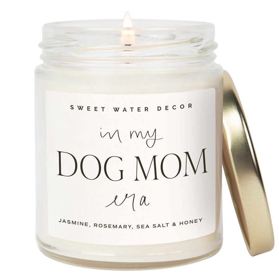 In My Dog Mom Era Soy Candle - Clear Jar - 9 oz