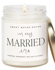 In My Married Era Soy Candle - Clear Jar - 9 oz