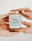 Boy Mama Soy Candle - Clear Jar - 9 oz (Palo Santo Patchouli)