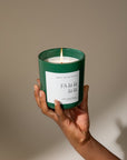 Fa La La La La Soy Candle - Green Matte Jar - 15 oz