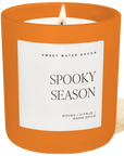 Spooky Season Soy Candle - Orange Matte Jar - 15 oz (Cozy Season)