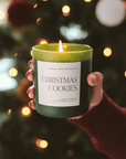 Christmas Cookies Soy Candle - Green Matte Jar - 15 oz (Sugar Cookies)