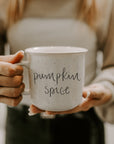 Pumpkin Spice 16oz. Rustic Campfire Coffee Mug