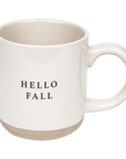 Hello Fall 14oz. Stoneware Coffee Mug