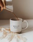 Hello Fall 14oz. Stoneware Coffee Mug