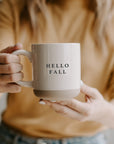 Hello Fall 14oz. Stoneware Coffee Mug