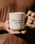 Best Dad Ever Stoneware Coffee Mug