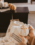 Cream Pumpkin 19oz. Figurine Coffee Mug
