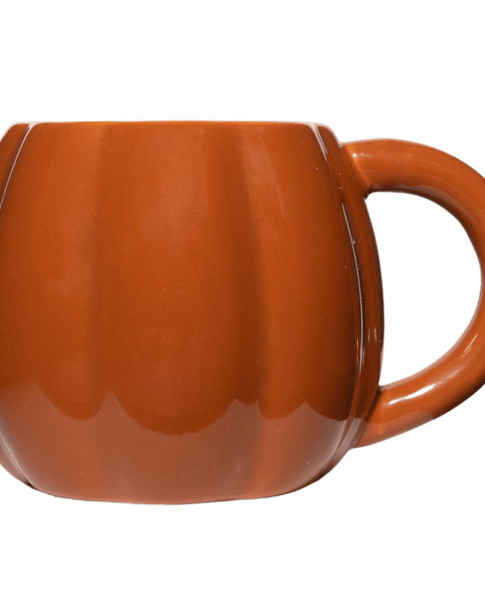 Orange Pumpkin 19 oz Figural Coffee Mug Sweet Water Decor