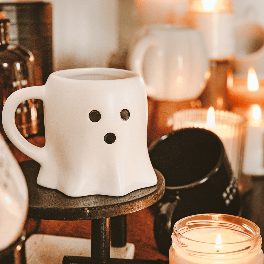 Ghost Face 12 oz Figural Coffee Mug Sweet Water Decor