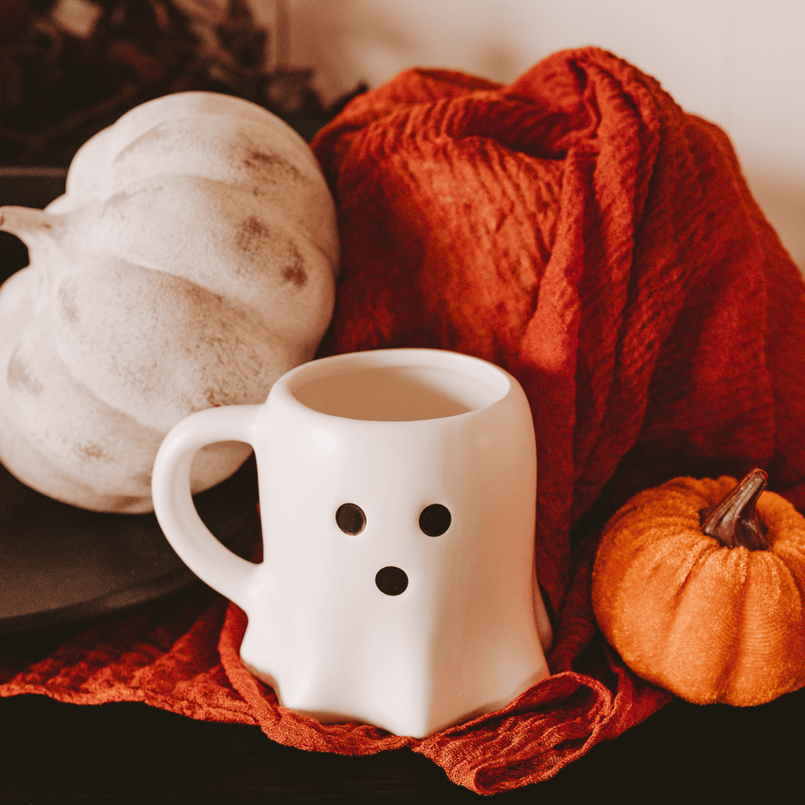 Ghost Face 12 oz Figural Coffee Mug Sweet Water Decor