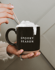 Spooky Season 14oz. Black Stoneware Coffee Mug