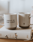 Trust In The Lord 14oz. Stoneware Coffee Mug