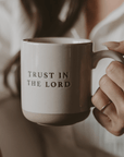 Trust In The Lord 14oz. Stoneware Coffee Mug