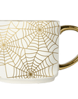 Spiderwebs 14oz. Gold Handle Coffee Mug