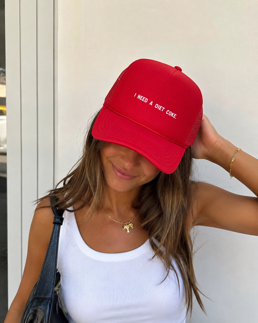 Diet Coke Minimal Trucker Hat SBG Co.