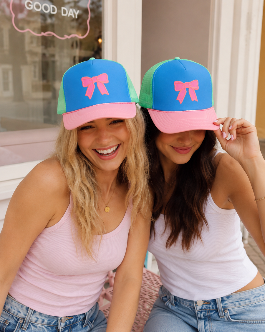 Preppy Bow Multi-Trucker Hat SBG Co.