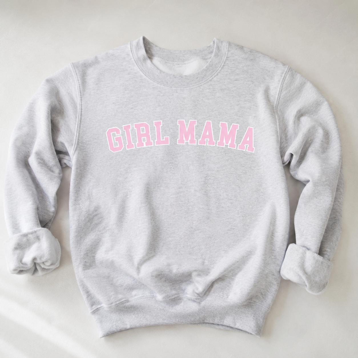 Girl Mama Varsity Outline Pullover SALE Saved by Grace Co.