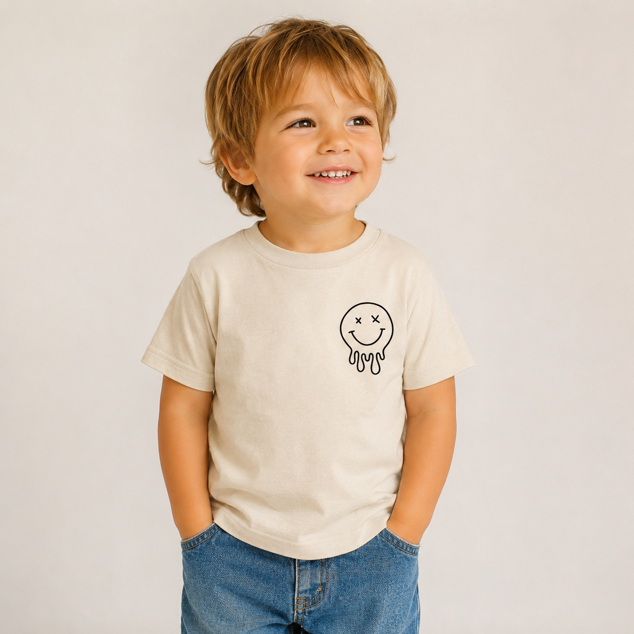 X-Eye Smiley Tee Saved by Grace Co.