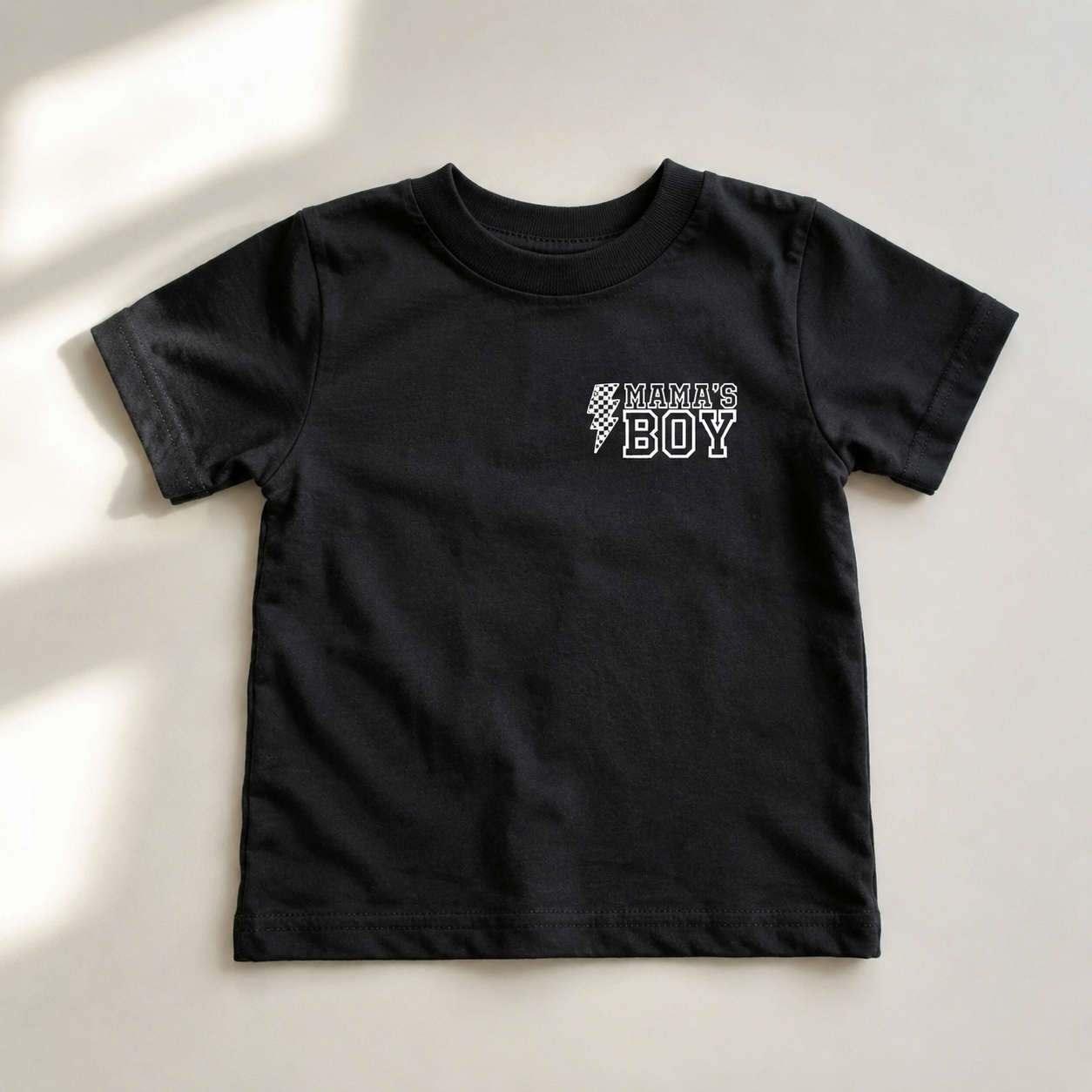 Mama's Boy Lightening Pocket Tee Saved by Grace Co.