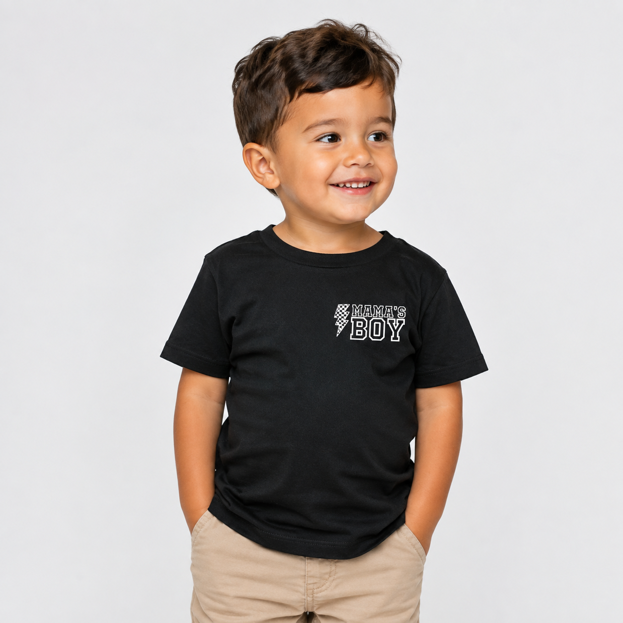 Mama's Boy Lightening Pocket Tee Saved by Grace Co.