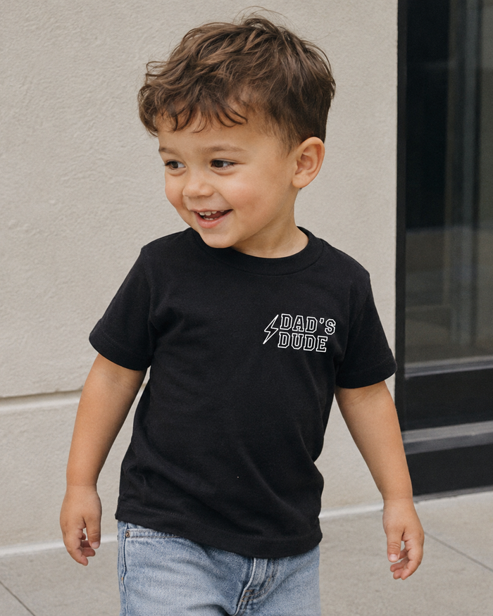 Dad's Dude Lightening - Pocket Style Tee Saved by Grace Co.