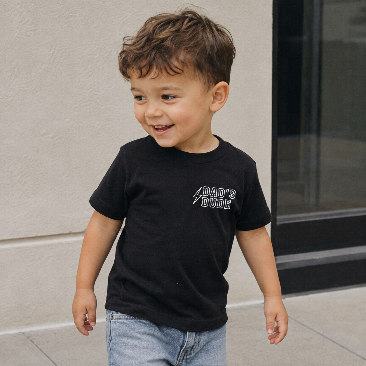 Dad's Dude Lightening - Pocket Style Tee Saved by Grace Co.