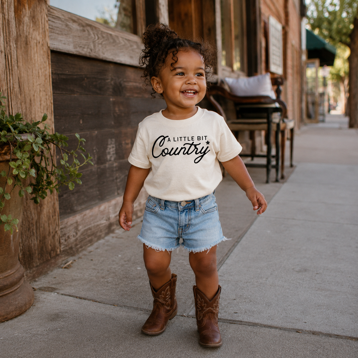 A Little Bit Country Kids Tee SBG Co.